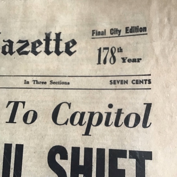 VINTAGE Sealed Historical Newspaper Oswald Slain Kennedy Funeral - Picture 6 of 8